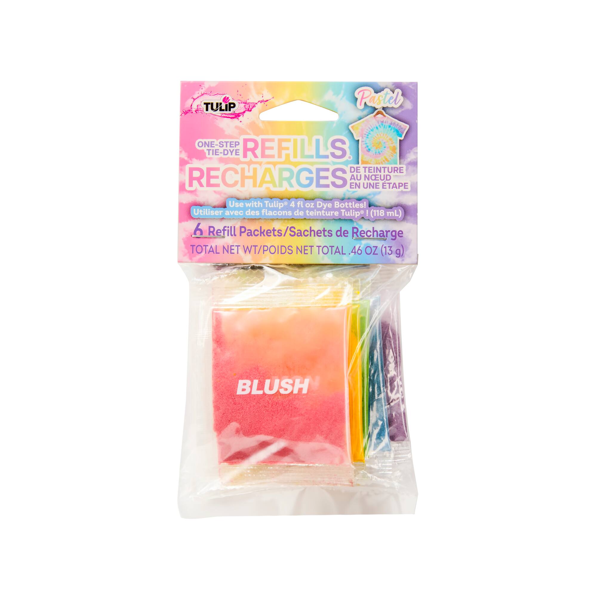 Tulip® One-Step Tie-Dye™ Pastel Refills, 6ct.